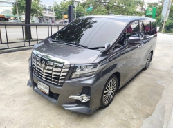 รถมือสอง TOYOTA ALPHARD ปี 2017 สีเทา