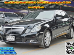 รถมือสอง MERCEDES-BENZ E-CLASS E200 CGI ปี 2010 สีดำ