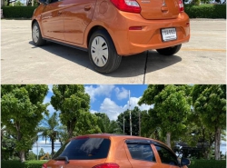 รถมือสอง MITSUBISHI MIRAGE ปี 2017 สีส้ม