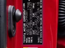 รถมือสอง TOYOTA CHR ปี 2018 สีแดง