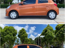 รถมือสอง MITSUBISHI MIRAGE ปี 2017 สีส้ม