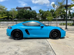 รถมือสอง PORSCHE CAYMAN ปี 2017 สีฟ้า