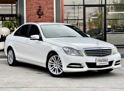 รถมือสอง MERCEDES-BENZ C-CLASS C200 CGI ปี 2013 สีขาว