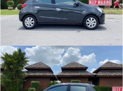 รถมือสอง MITSUBISHI MIRAGE ปี 2013 สีเทา