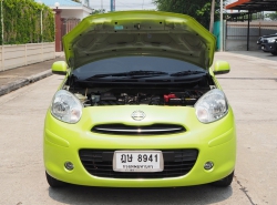 รถมือสอง NISSAN MARCH ปี 2010 สีเขียว