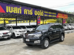 รถมือสอง TOYOTA FORTUNER ปี 2012 สีดำ